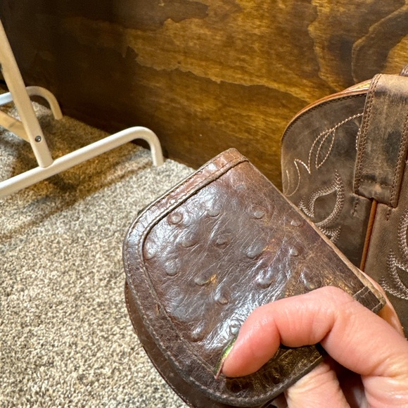Vintage ostrich wallet - Picture 5 of 5